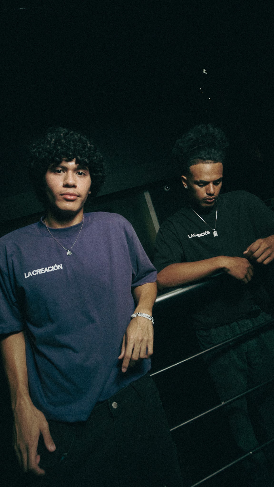 Vintage Washed Tee in Violet