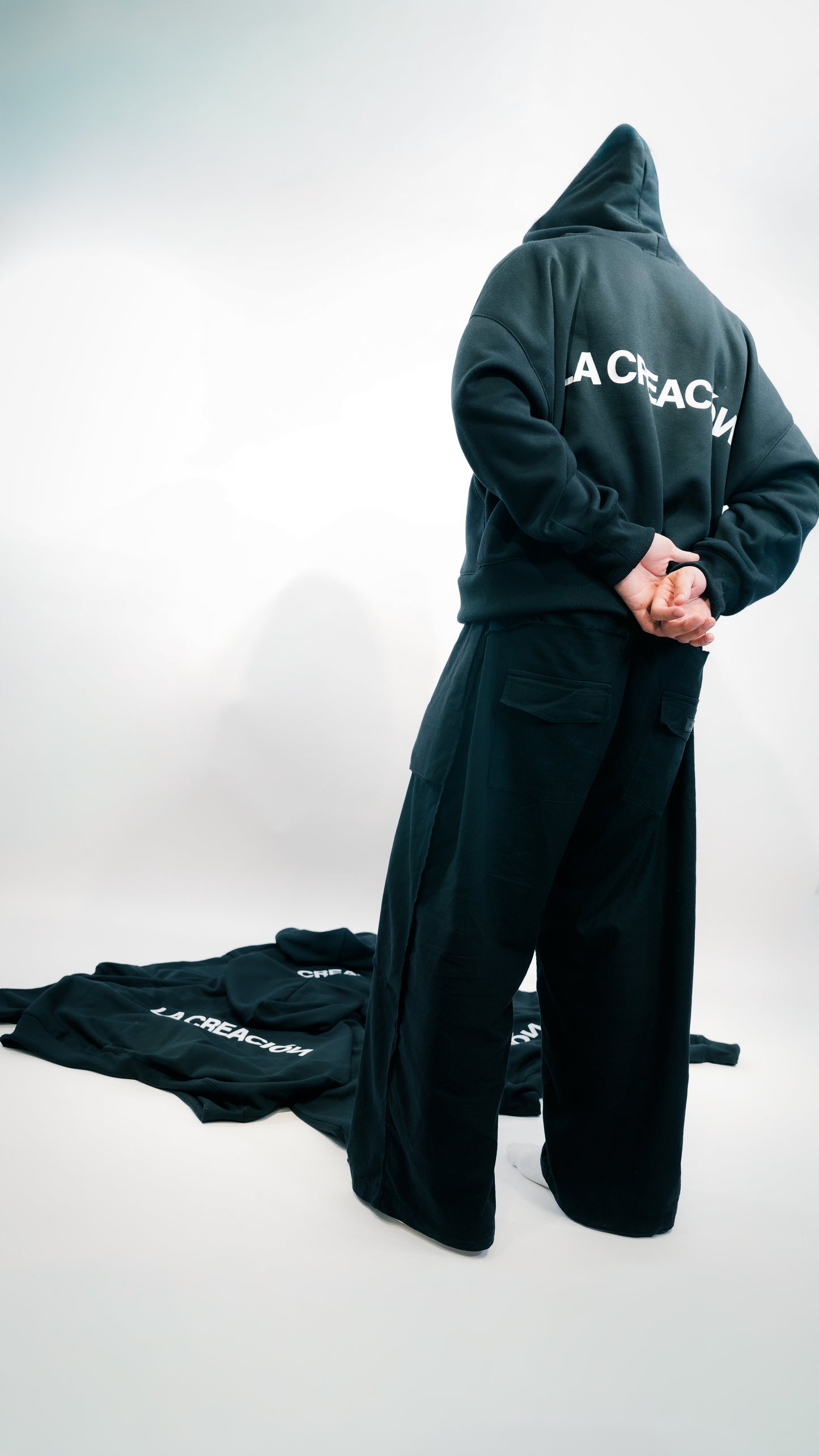 Signature Zip Up in Black