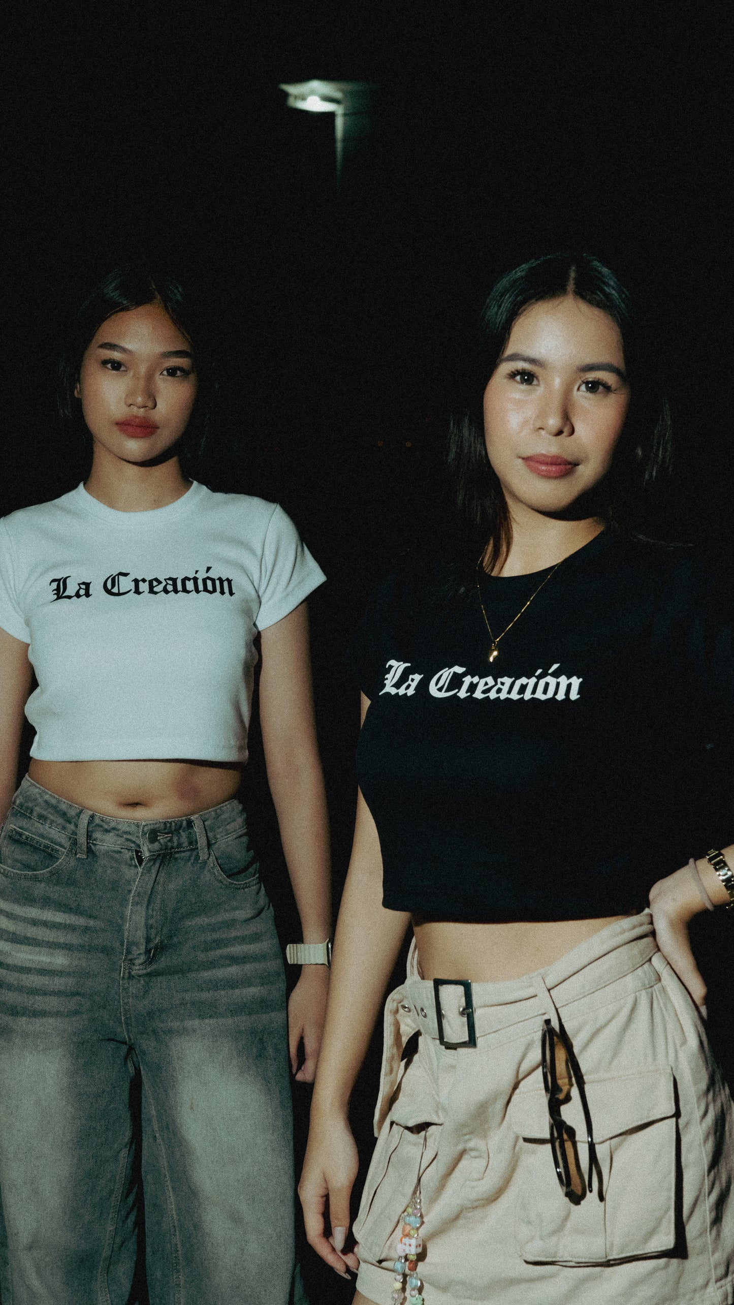 Signature Crop Tops in White