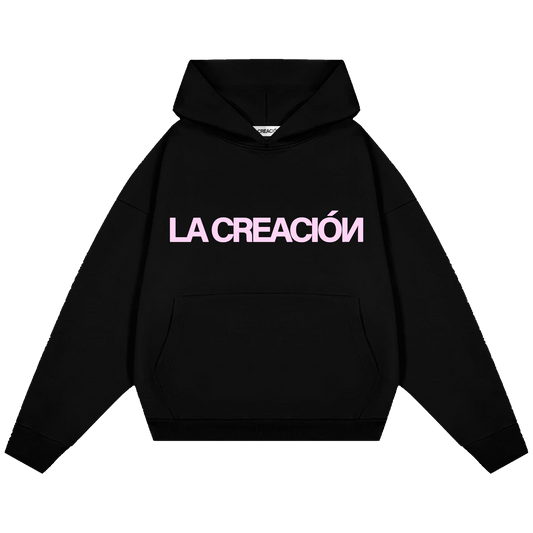 Statement Hoodie — Escapism Black