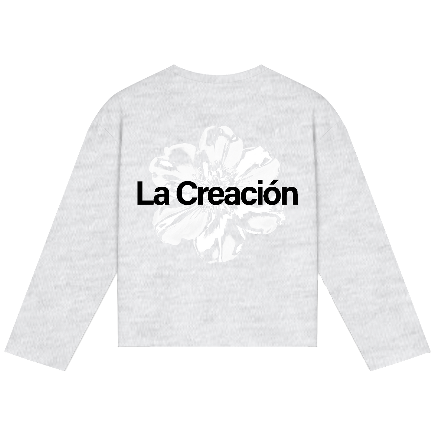 Cherry Blossom Long Sleeve – Acid Gray