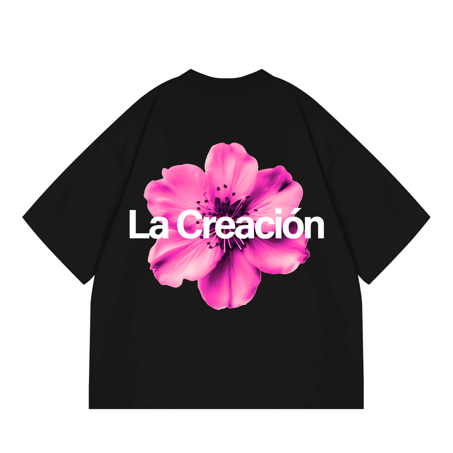 Cherry Blossom Tee – Black