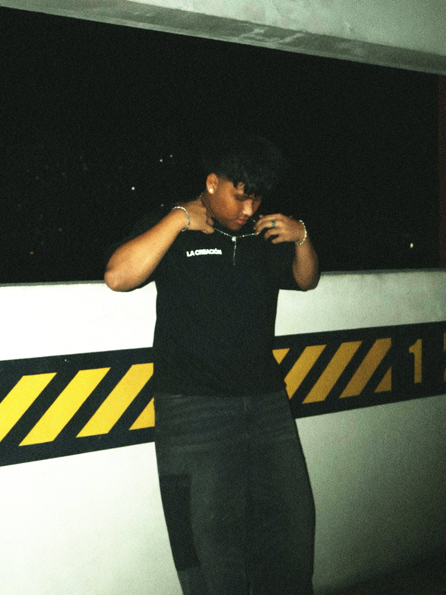 Year 2 Signature Tee in Black