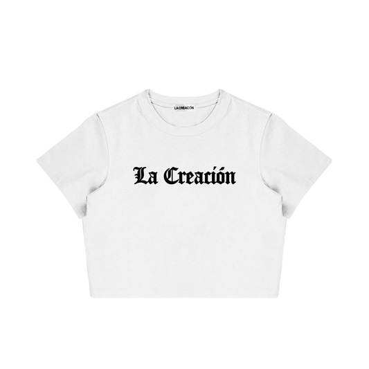 Signature Crop Tops in White