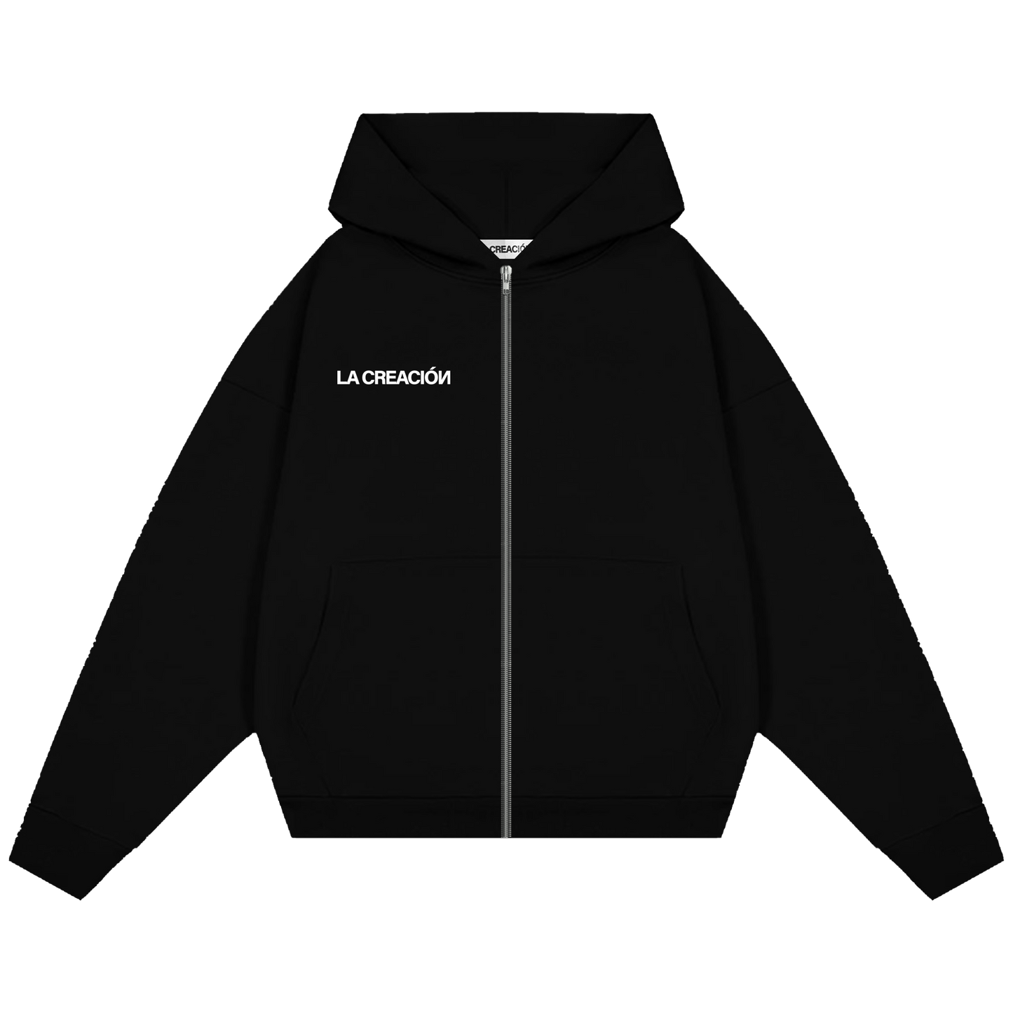 Signature Zip Up in Black