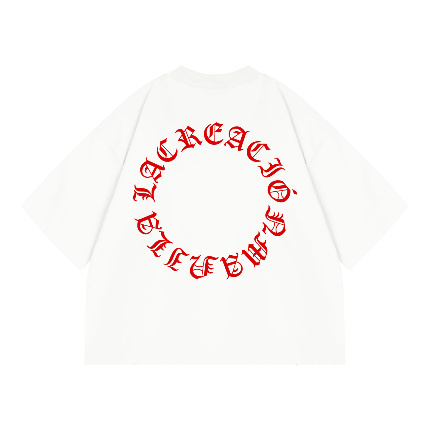 Marque Tee – Blanc Rouge